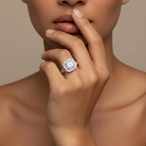 Elegant Silver Women's Ring